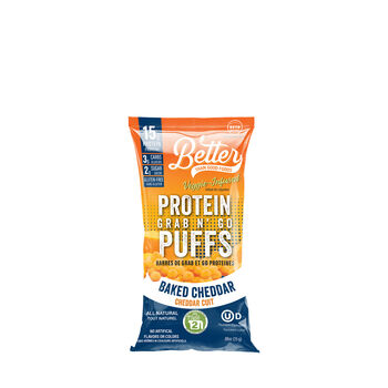 Protein Grab N&#39; Go Puffs - Baked Cheddar  | GNC
